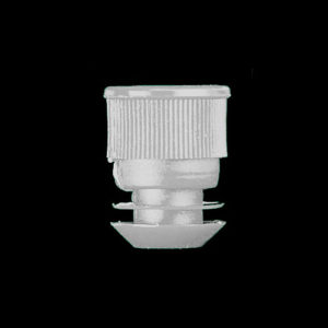 Deltalab Natural Polyethylene Caps for 15 – 16mm Tubes (with Flange Plug)