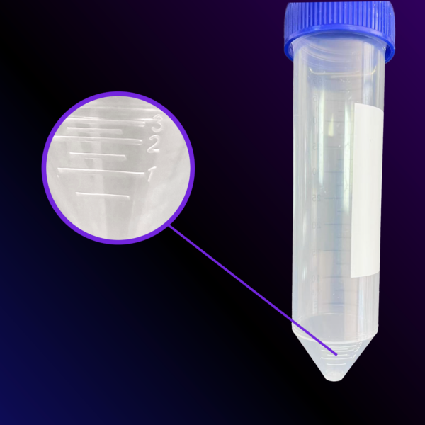 Medline 50ml Sterile High-Resistance Conical Tubes