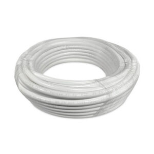 White Primehose 6.35mm Phthalate-Free PVC Gas Medical Hose