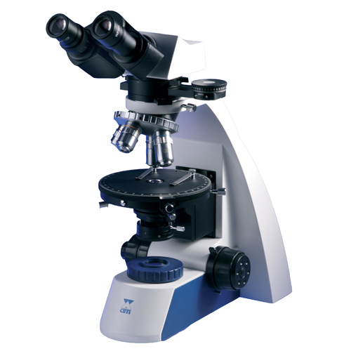 Ceti Magnum-POL Trinocular Compound Polarisation Microscope with LED Illumination and 4x, 10x, 40x and 60x Infinity Corrected Plan Achromatic Objectives