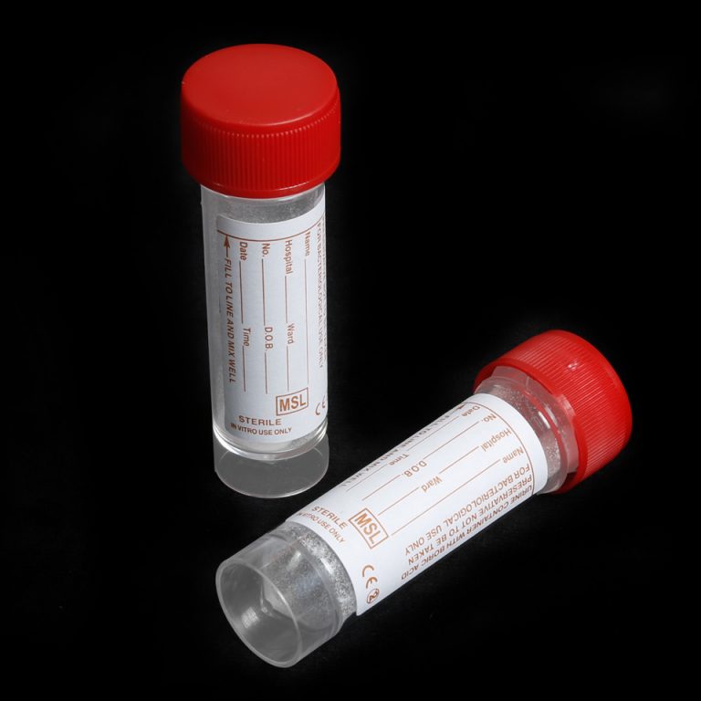 30ml Polypropylene Universal Containers with Label & Boric Acid