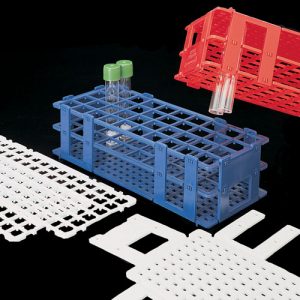 square hole tube racks with grip