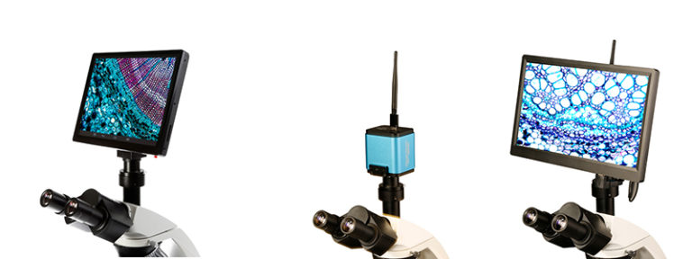 What is an inverted microscope?