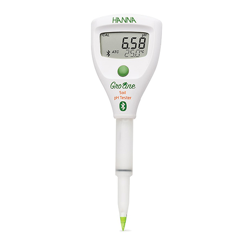 Hanna HI-9810302 HALO2 Wireless Refillable pH Tester for Soil