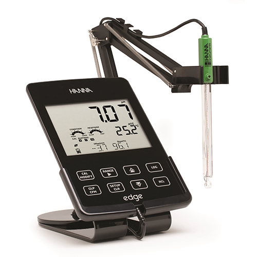 Hanna HI-2020 edge® Multi-parameter Meter with Electrodes and Probes
