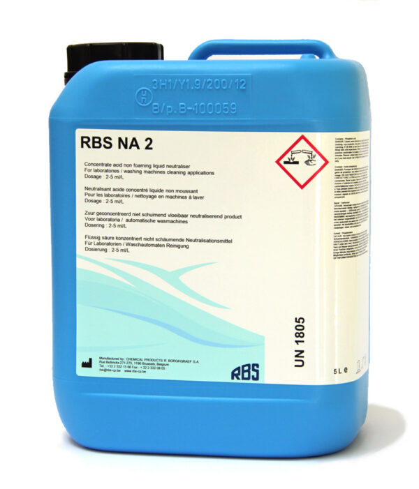RBS NA 2 Acidic Neutralizing Agent (phosphoric acid based), 5 Litre