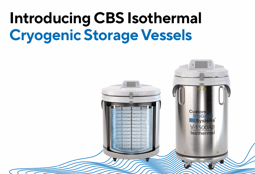 CBS cryogenic storage vessels