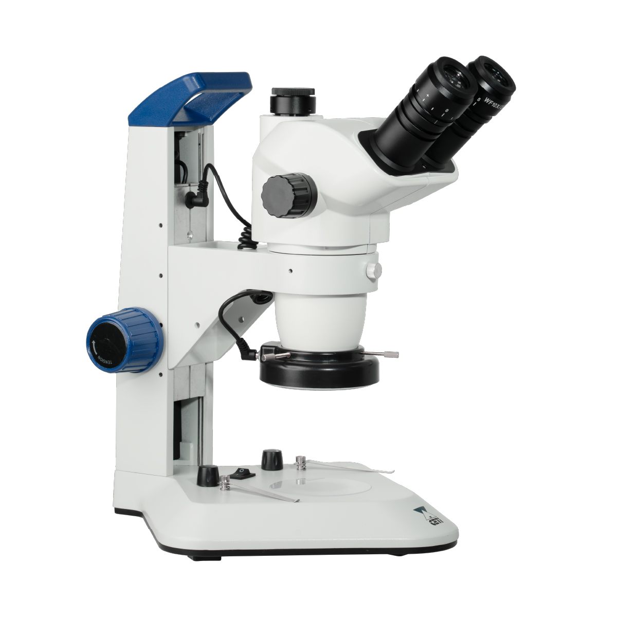 Ceti Steddy-D Trinocular Stereo Microscope, Integrated 3MP Camera, diamond base with 0.67x - 4.5x Plan Achromatic Objectives and 5W Transmitted plus 8W Reflected LED Illumination - Image 2